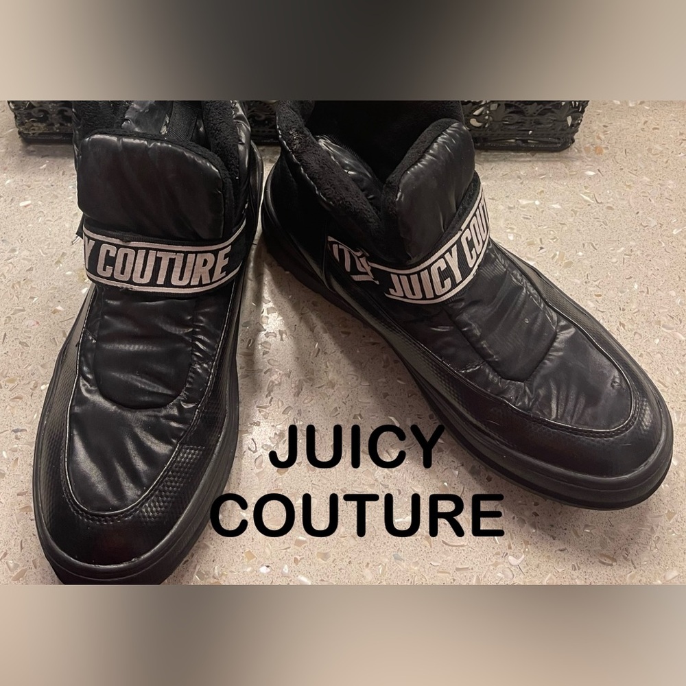 Juicy Couture Boots 7.5 Black